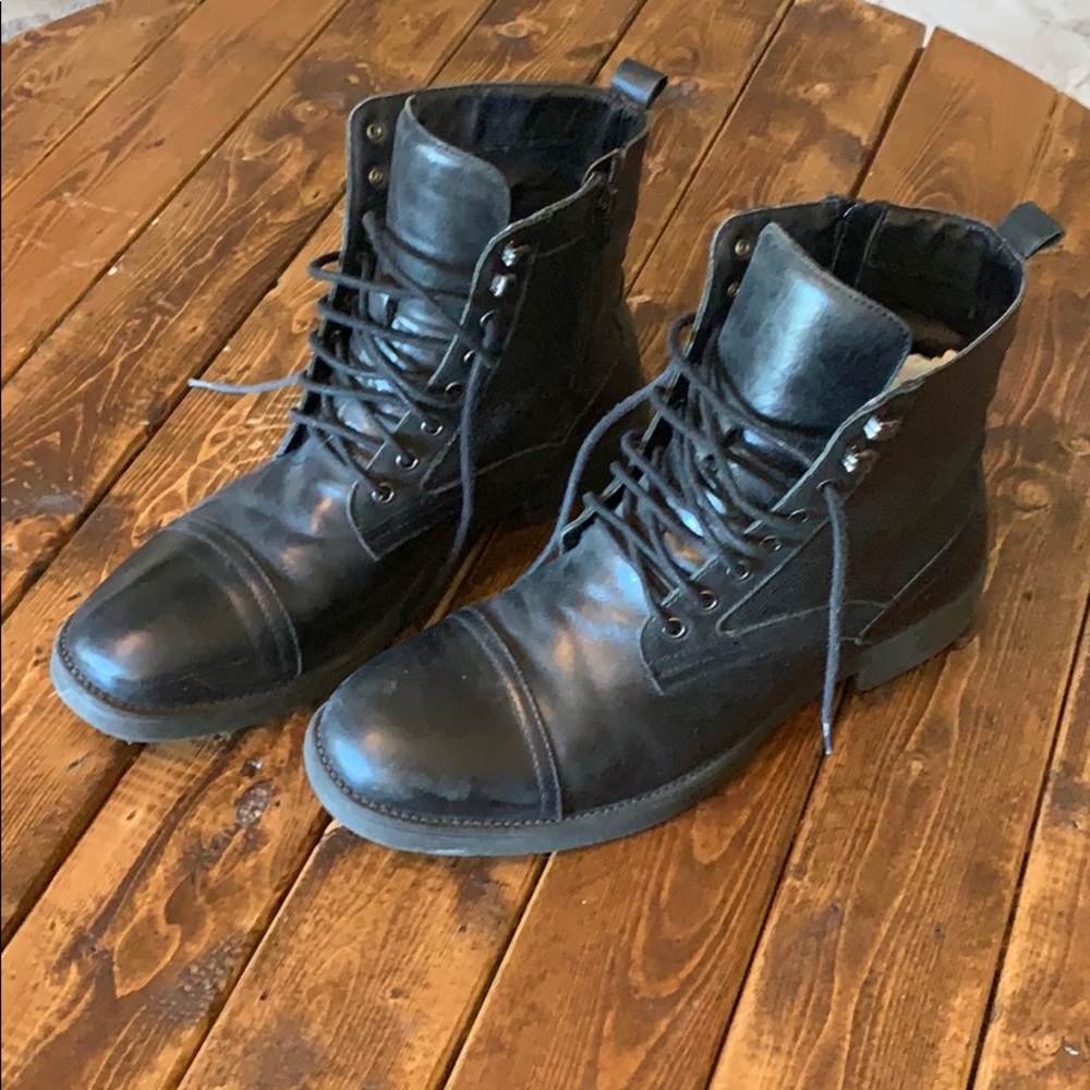 Express Combat Boots Size 10